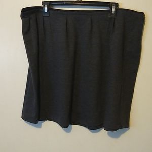 Gap dark grey jersey stretch skirt